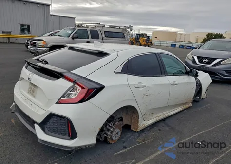 2018 Honda Civic Ex из США, поврежденный, VIN SHHFK7H51JU404780